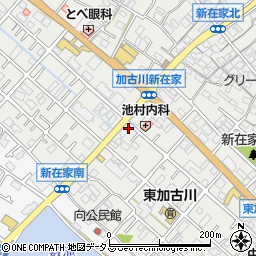 兵庫県加古川市平岡町新在家410-1周辺の地図