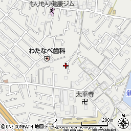 兵庫県加古川市平岡町新在家1846-2周辺の地図