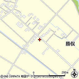 静岡県牧之原市勝俣704-5周辺の地図