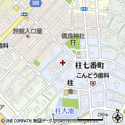 愛知県豊橋市柱七番町137周辺の地図