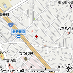 兵庫県加古川市平岡町新在家1472-7周辺の地図