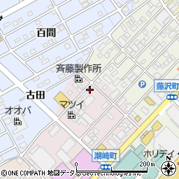 内外工業株式会社豊橋営業所周辺の地図