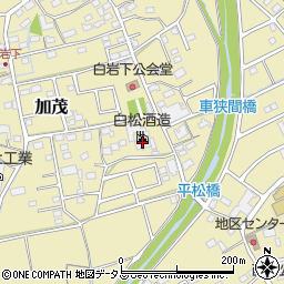 静岡県菊川市加茂750-1周辺の地図