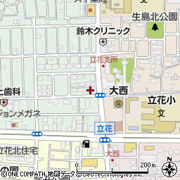 ＪＡ兵庫六甲尼崎周辺の地図