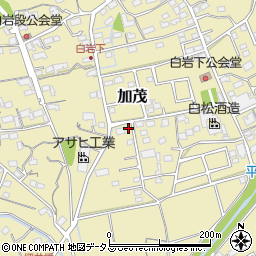 静岡県菊川市加茂851-6周辺の地図