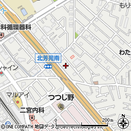 兵庫県加古川市平岡町新在家1466-25周辺の地図
