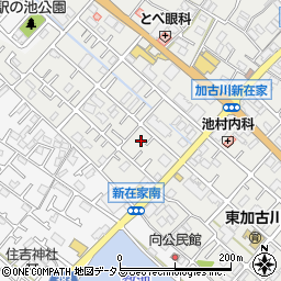 兵庫県加古川市平岡町新在家470-23周辺の地図