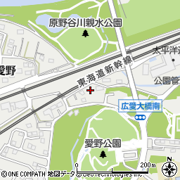 静岡県袋井市愛野2451-1周辺の地図