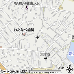 兵庫県加古川市平岡町新在家1846-5周辺の地図