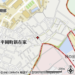 兵庫県加古川市平岡町新在家2028-5周辺の地図