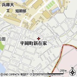 兵庫県加古川市平岡町新在家2060周辺の地図