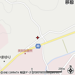 広島県山県郡北広島町移原683周辺の地図