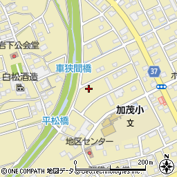 静岡県菊川市加茂5081-2周辺の地図