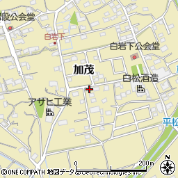 静岡県菊川市加茂841-1周辺の地図
