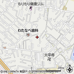 兵庫県加古川市平岡町新在家1839-17周辺の地図