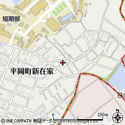 兵庫県加古川市平岡町新在家2029-3周辺の地図
