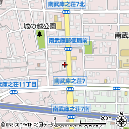 １番星武庫之荘店周辺の地図