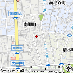 〒662-0038 兵庫県西宮市南郷町の地図
