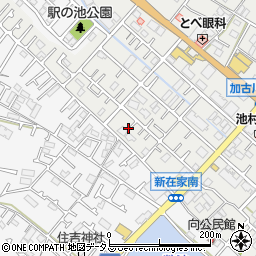 兵庫県加古川市平岡町新在家475-22周辺の地図
