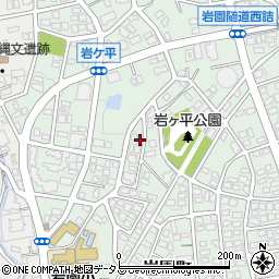兵庫県芦屋市岩園町22-22周辺の地図