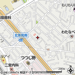 兵庫県加古川市平岡町新在家1472-1周辺の地図