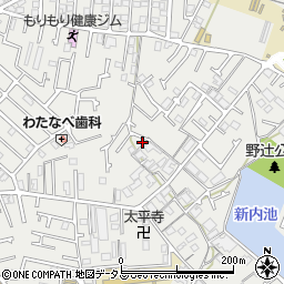 兵庫県加古川市平岡町新在家1842-8周辺の地図