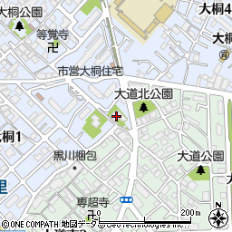 圓乗寺周辺の地図