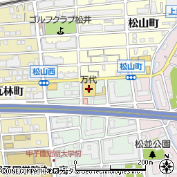 ｍａｎｄａｉ西宮熊野店周辺の地図