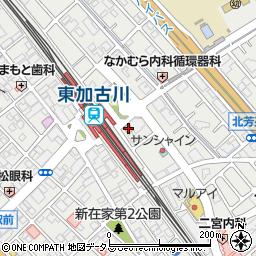 兵庫県加古川市平岡町新在家1137-1周辺の地図