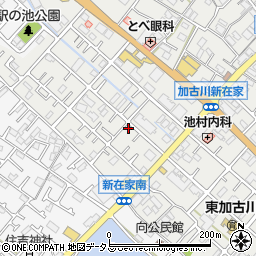 兵庫県加古川市平岡町新在家470-4周辺の地図