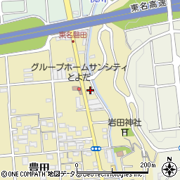 東上ガス株式会社　浜松営業所周辺の地図