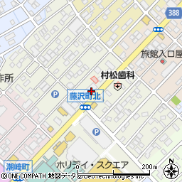 ゲオ豊橋藤沢店周辺の地図