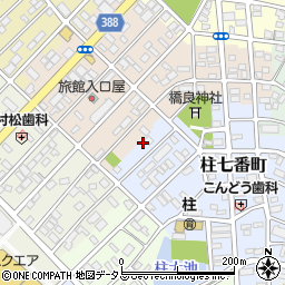愛知県豊橋市柱七番町156周辺の地図