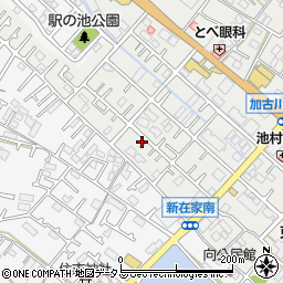 兵庫県加古川市平岡町新在家475-18周辺の地図
