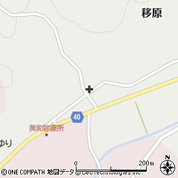 広島県山県郡北広島町移原692周辺の地図