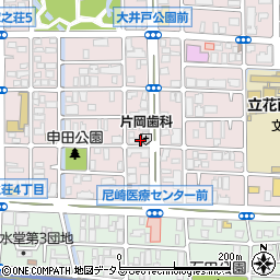 スクールＩＥ武庫之荘南口校周辺の地図