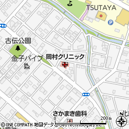 岡村クリニック周辺の地図