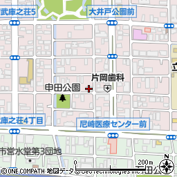 ＲＥＢＡＮＧＡ武庫之荘アパートメント周辺の地図