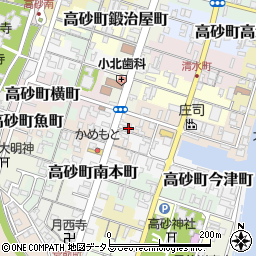 兵庫県高砂市高砂町南本町888-1周辺の地図