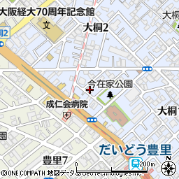 カーサオリーヴァ周辺の地図