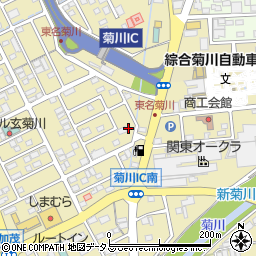 静岡県菊川市加茂5410周辺の地図