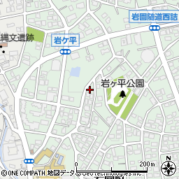 兵庫県芦屋市岩園町22-20周辺の地図