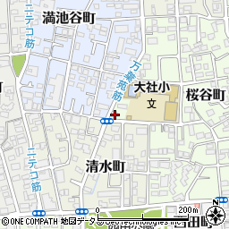 兵庫県西宮市桜谷町9-16周辺の地図