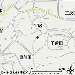 愛知県知多郡南知多町内海平居34周辺の地図