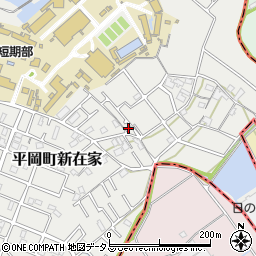 兵庫県加古川市平岡町新在家2328-5周辺の地図