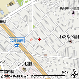 兵庫県加古川市平岡町新在家1745-313周辺の地図