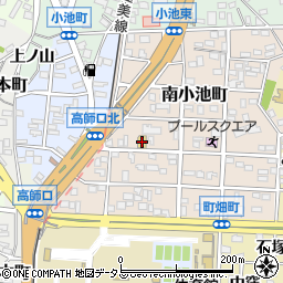 お亀堂周辺の地図