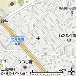 兵庫県加古川市平岡町新在家1745-395周辺の地図