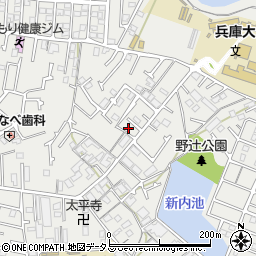 兵庫県加古川市平岡町新在家2129-5周辺の地図