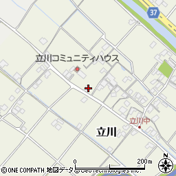 岡山県赤磐市立川476周辺の地図